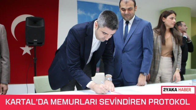 Kartal’da Memurları Sevindiren Protokol