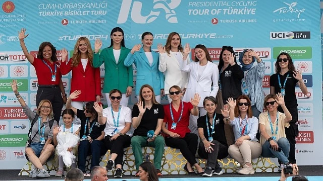 59.Cumhurbaşkanlığı Türkiye Bisiklet Turu’na Değer Katan Kadınlar