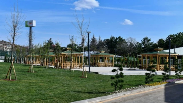 Ankara Yenimahalle’ye yeni park alanı