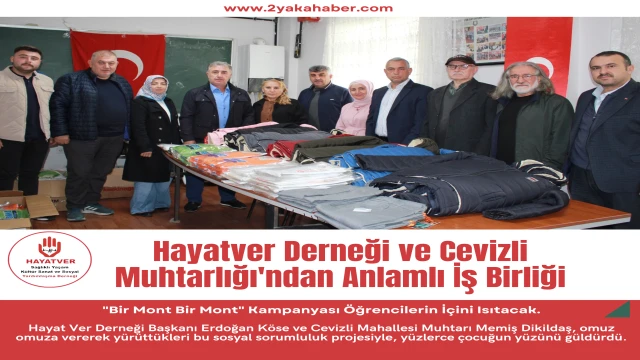 Hayatver Derneği ve Cevizli Muhtarlığı'ndan Anlamlı İş Birliği