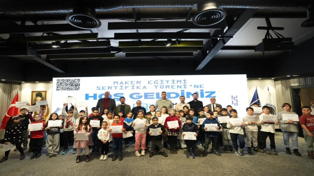 KARTAL’DA GELECEĞİN MUCİTLERİ SERTİFİKALARINI ALDI