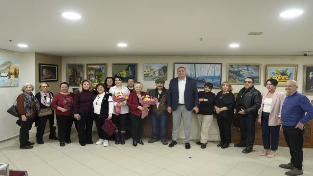 Kartal’da "Bakış Açısı" Karma Resim Sergisi Açıldı