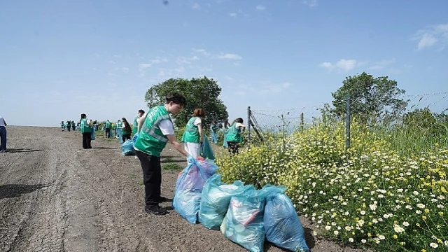 Beylikdüzü’nde Öğrencilerden Doğaya Destek