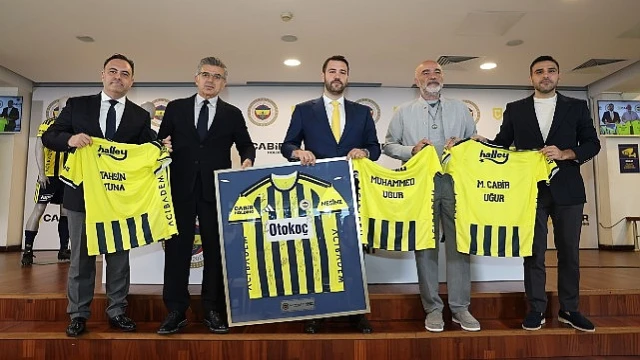 Cabir Holding, Fenerbahçe Futbol A Takımı’nın 'Forma Sağ Kol Sponsoru’ Oldu!