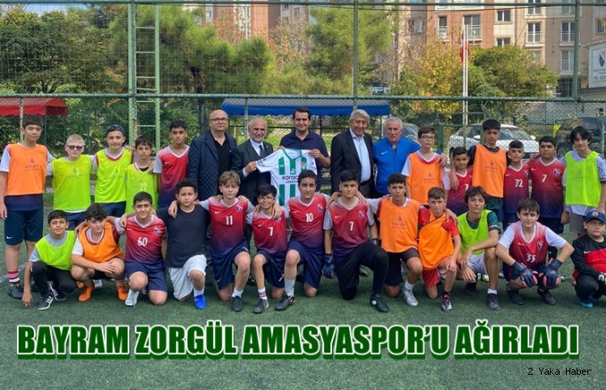 BAYRAM ZORGÜL AMASYASPOR’U AĞIRLADI