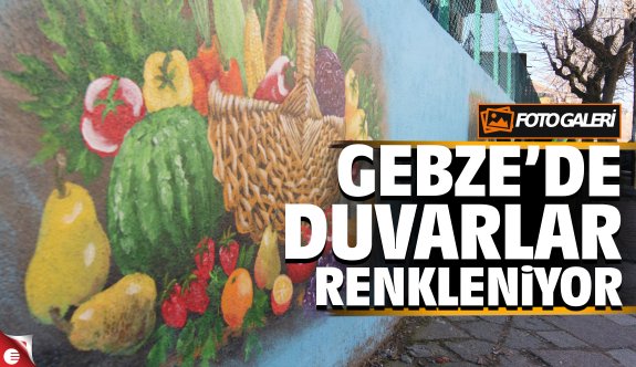 Gebze&#39;de duvarlar renkleniyor - Sanat - Haber Sitesi Yazılımları - Haber Scripti
