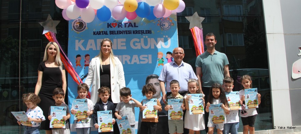 Kartal Belediye Kreşlerinde Karne Heyecanı