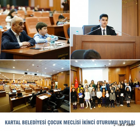 KARTAL BELEDİYESİ ÇOCUK MECLİSİ İKİNCİ OTURUMU YAPILDI