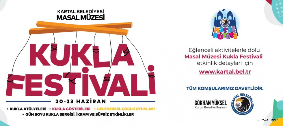 Kartal Belediyesi Masal Müzesi, Kukla Festivali’ne Ev Sahipliği Yapacak