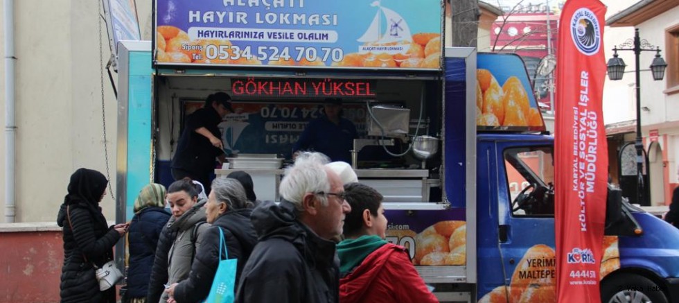 Kartal Belediyesi’nden Lokma İkramı