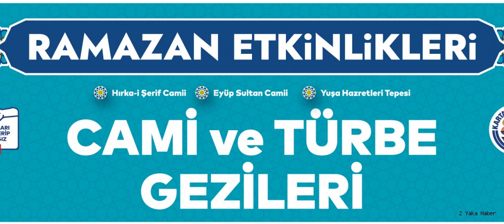 Kartal Belediyesi’nden Ramazan Ayında Vatandaşlara Cami ve Türbe Ziyareti