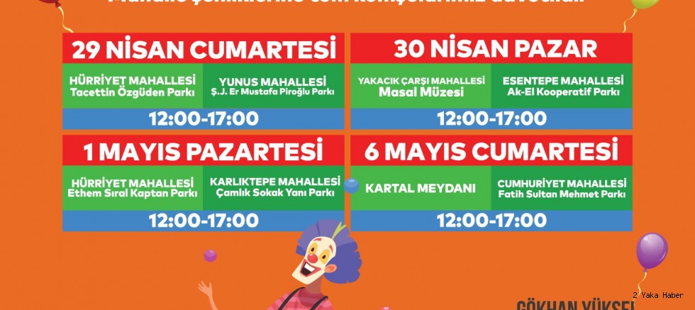 Kartallı Çocuklar Mahalle Şenliklerinde Buluşuyor