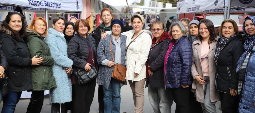 Kartallı Kadınların El Emeği Ürünleri Semt Pazarlarında