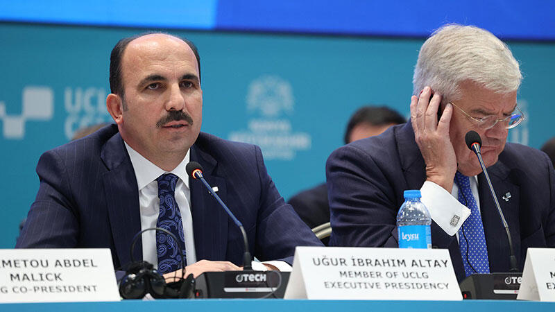 UCLG Başkanı Altay: Gazze'de çocuklar, binlerce ton bombayla öldürülüyor