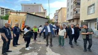 Başkan Gökhan Yüksel'den Yangından Etkilenen Aileye Destek Ziyareti