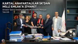 Kartal Anafartalılar Spor Kulübü’nden Milli Emlak’a Önemli Ziyaret