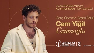 Altın Portakal’ın Genç Başarı Ödülleri Cem Yiğit Üzümoğlu ve Leyla Smyrna Cabas’a