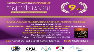 ULUSLARARASI KADIN ŞİİRİ FESTİVALİ FEMİNİSTANBUL 9. KEZ KARTAL’DA